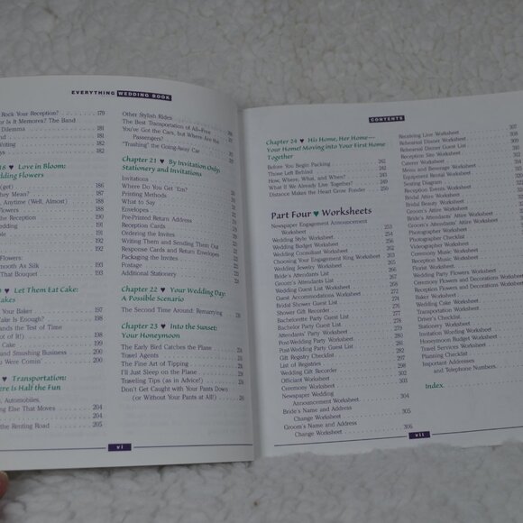 The Everything Wedding Book, 360+ pages of wedding etiquette - Picture 5 of 7